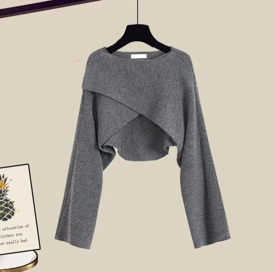 Thalia - Comfortable three piece long sleeve set