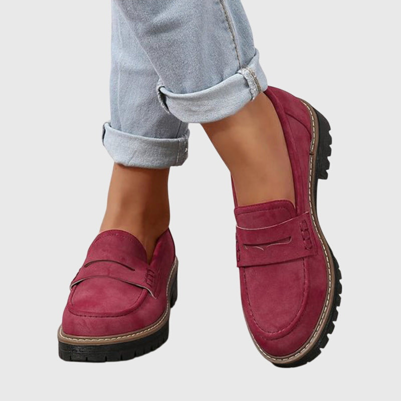 Victoria | Timeless Suede Loafers