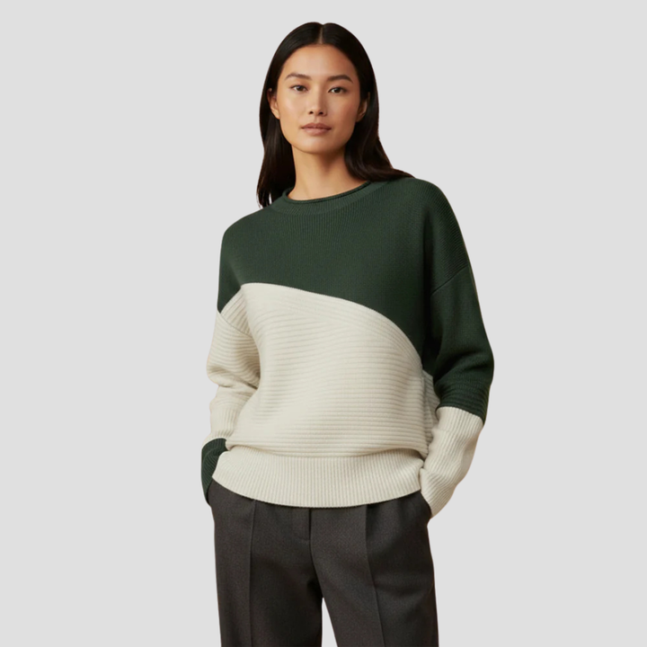 Selma | Colour-Block Jumper