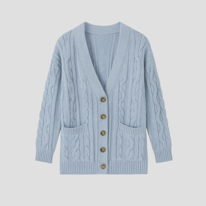 Imogen | Cable Knit Cardigan