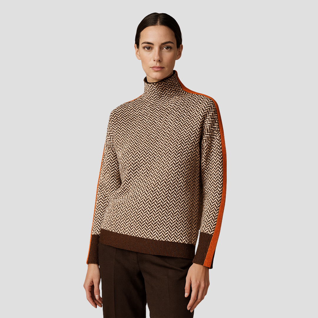 Vera | Herringbone Jumper