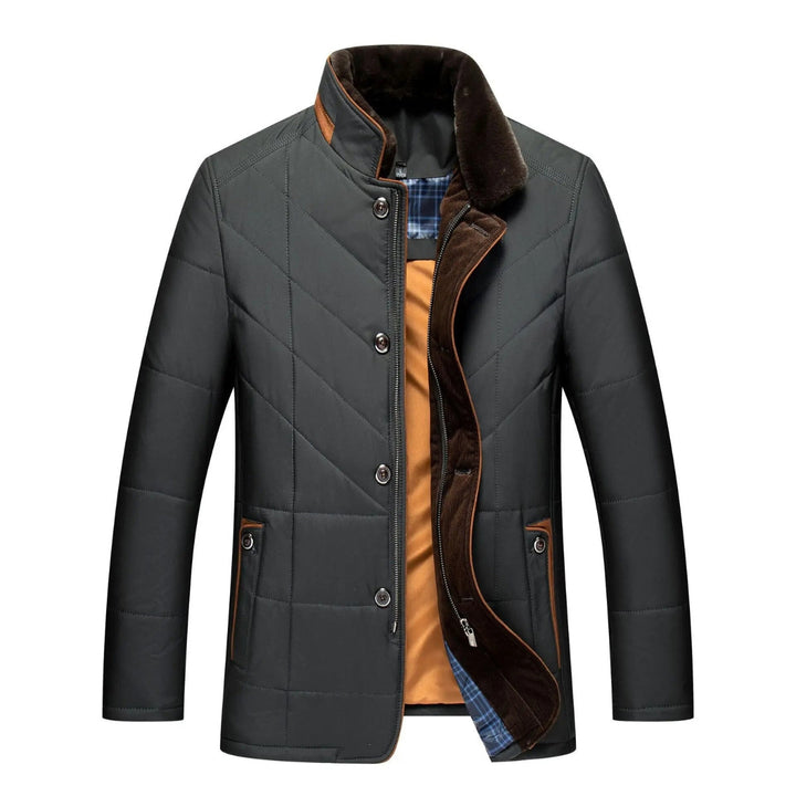 James winter jacket with stand-up collar