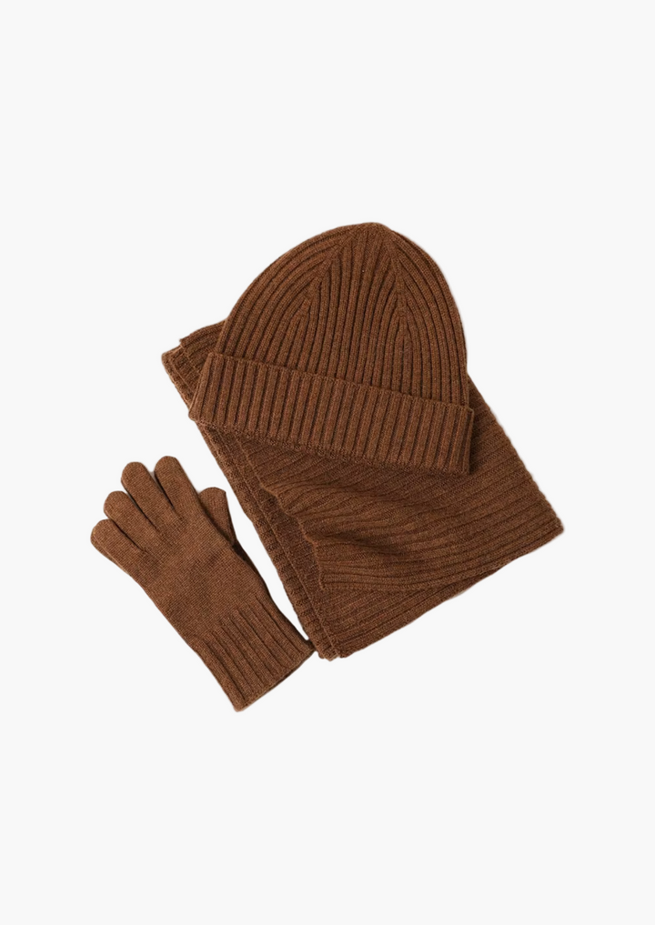 COURCHEVEL Cashmere Winter Set