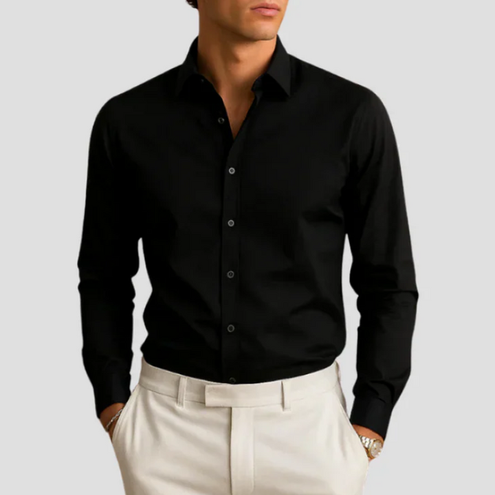 Quentin | Fitted Contrast Shirt