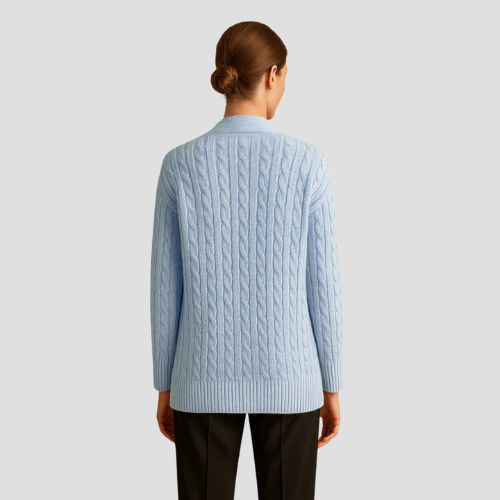 Imogen | Cable Knit Cardigan