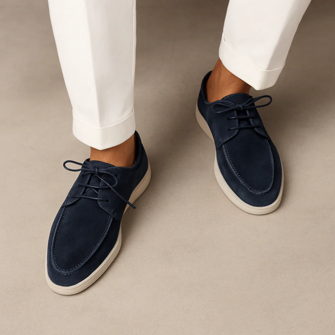 James | Suede Lace-Up Shoes