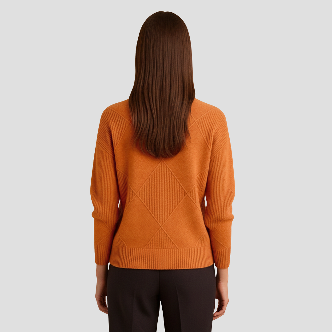 Zetta | Ribbed Turtleneck Jumper