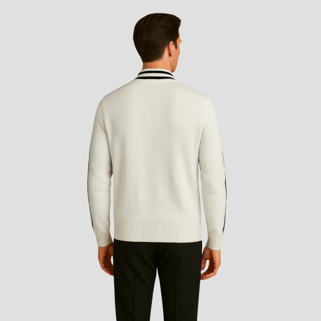 Ivan | Zip Cardigan
