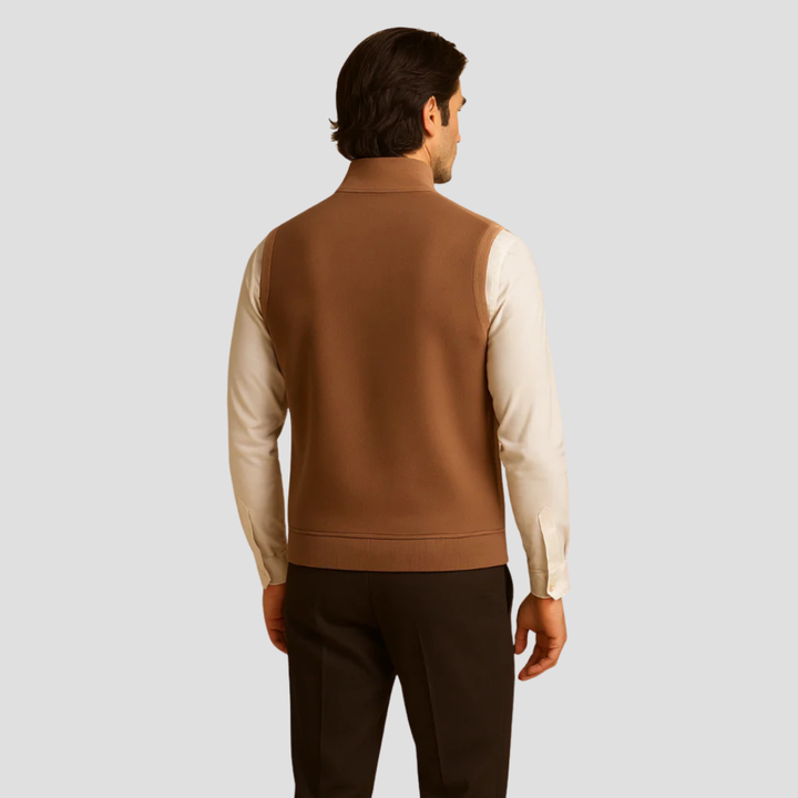 Nolan | Stand Collar Gilet