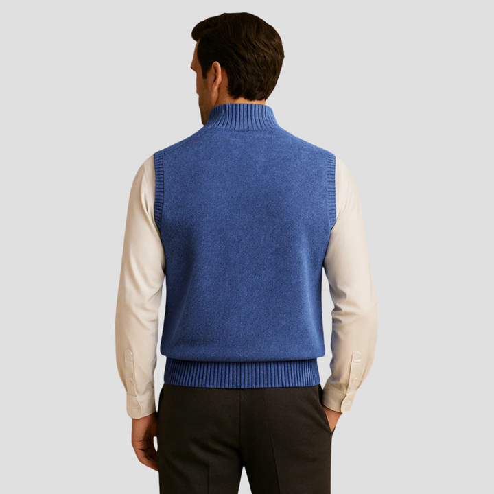 Emrys | Zip-Up Knit Gilet