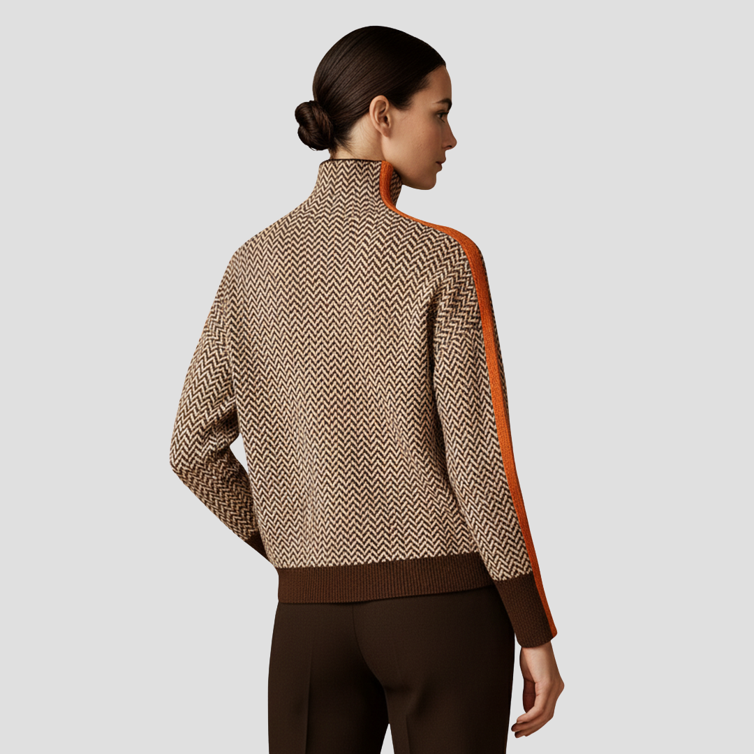 Vera | Herringbone Jumper