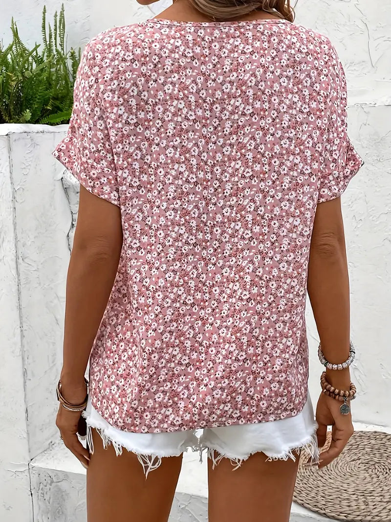 Mery | Button Summer Top