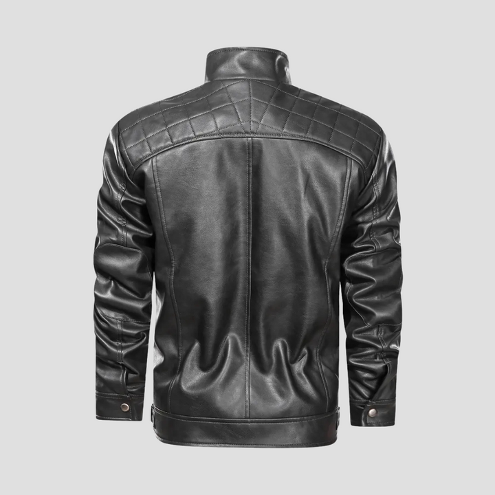 Cornelius | Leather Biker Jacket