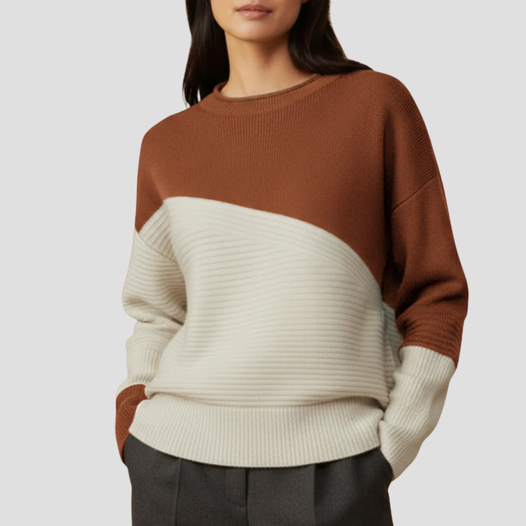 Selma | Colour-Block Jumper
