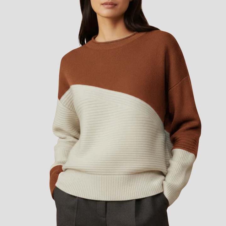 Selma | Colour-Block Jumper