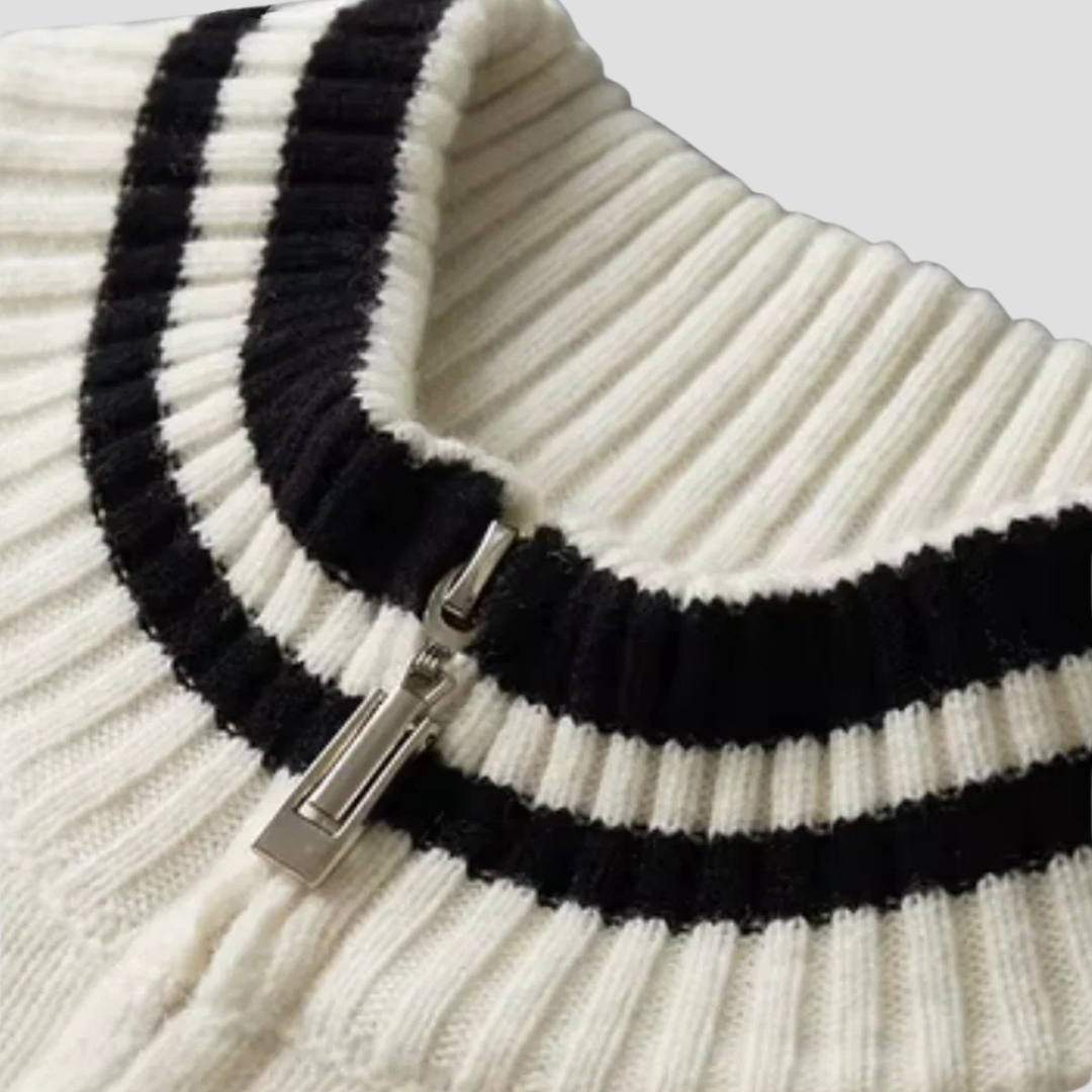 Ivan | Zip Cardigan