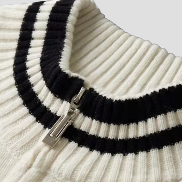 Ivan | Zip Cardigan