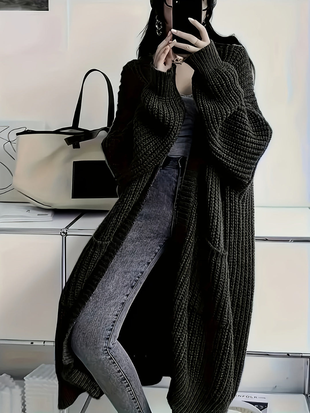 Alice – Cozy Confidence Longline Cardigan