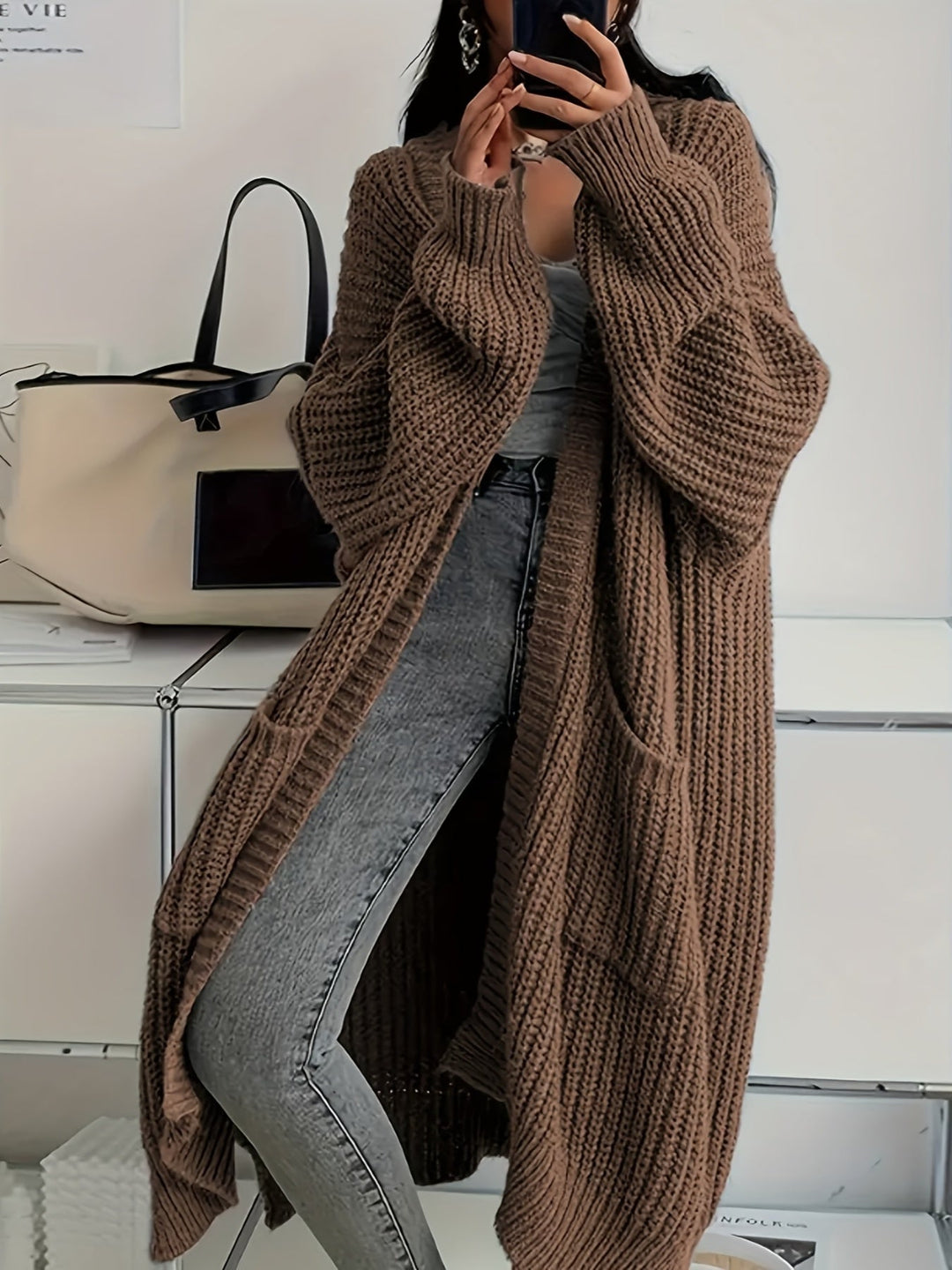 Alice – Cozy Confidence Longline Cardigan