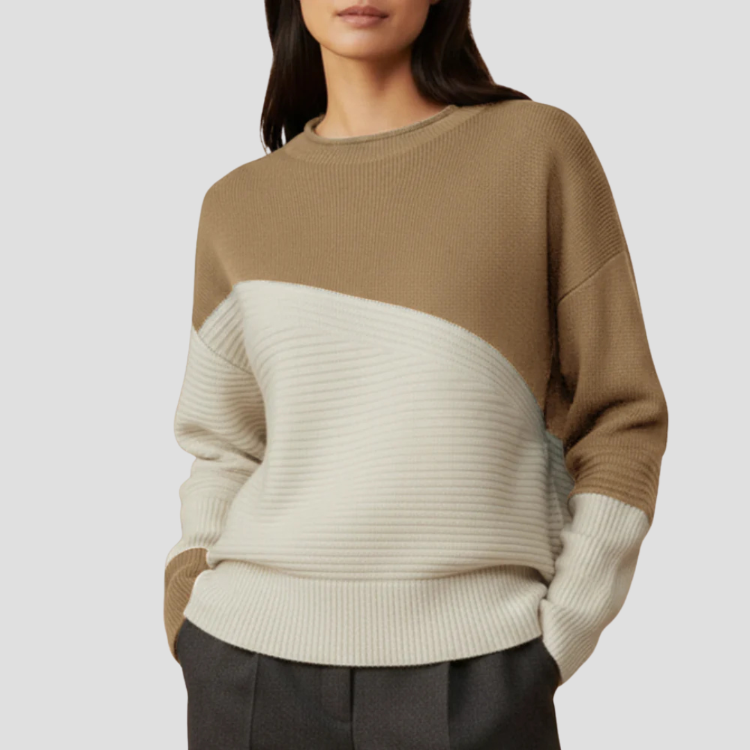 Selma | Colour-Block Jumper