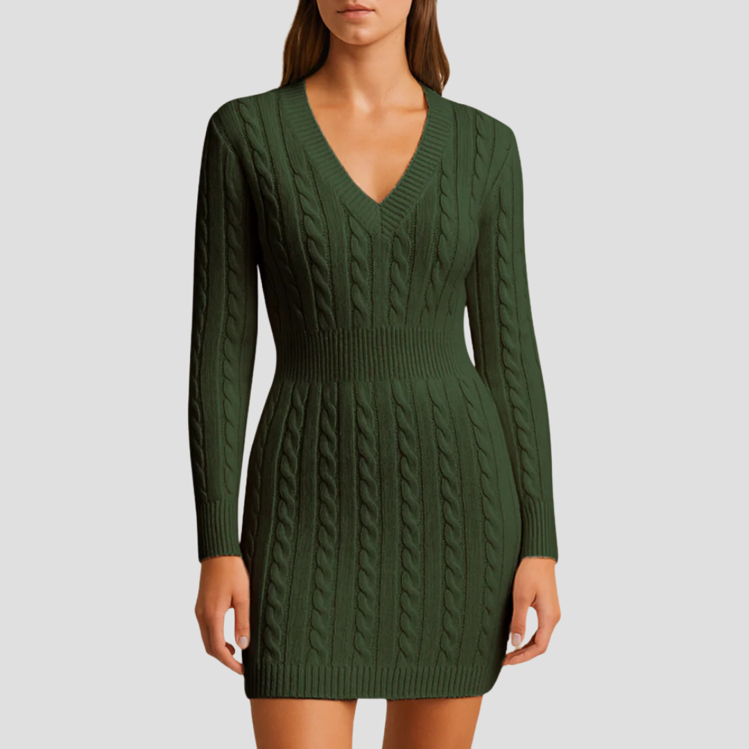 Karen | Knit Jumper Dress