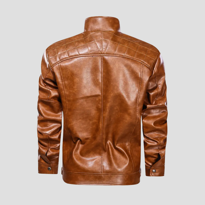 Cornelius | Leather Biker Jacket