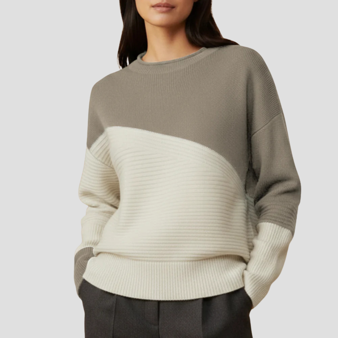 Selma | Colour-Block Jumper