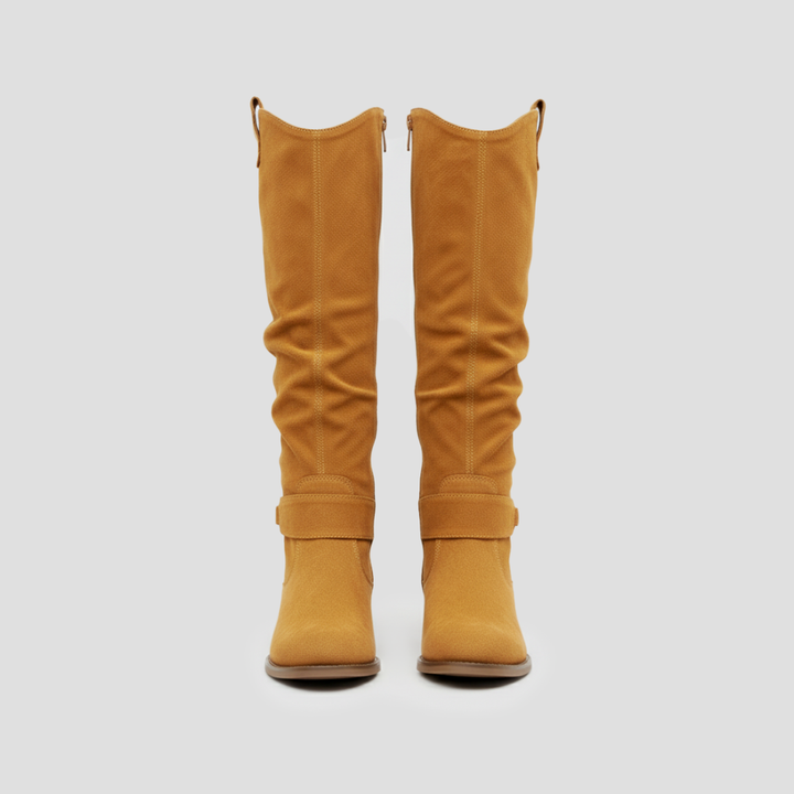 Bella | Suede Knee-High Boots