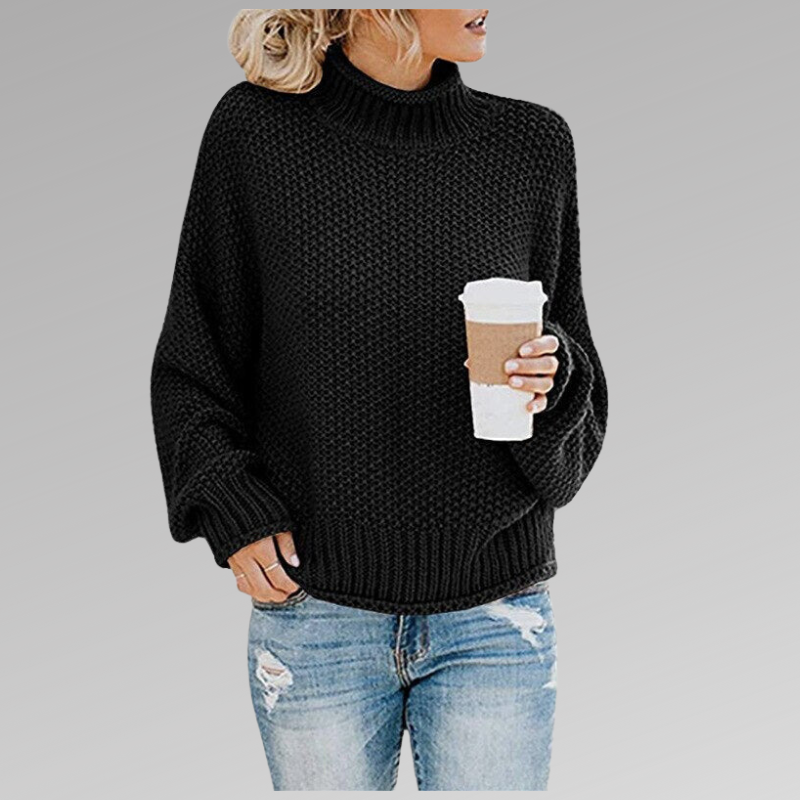 Braelyn | Pullover with High Collar