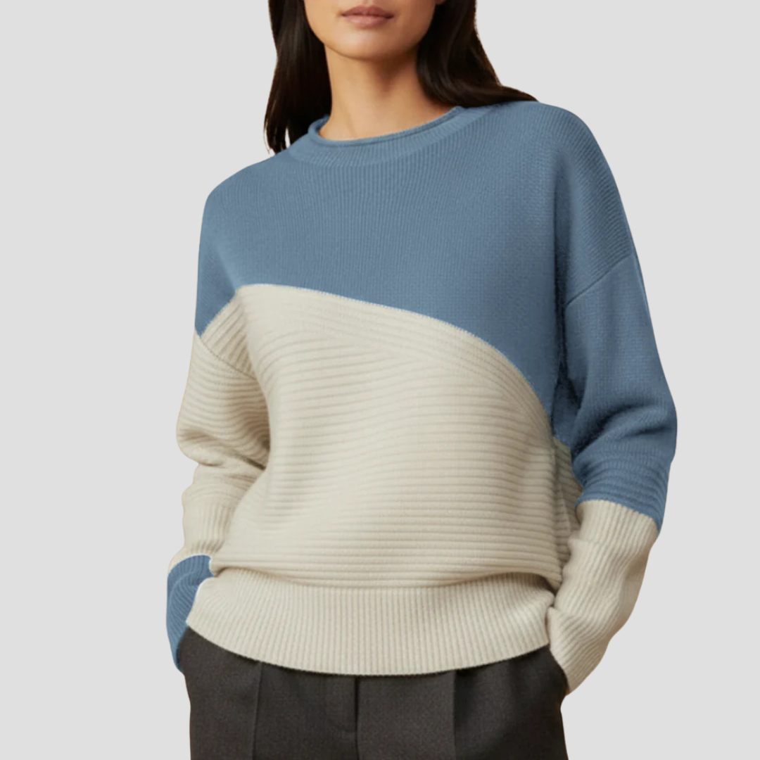 Selma | Colour-Block Jumper