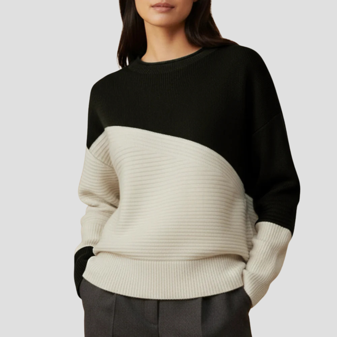 Selma | Colour-Block Jumper