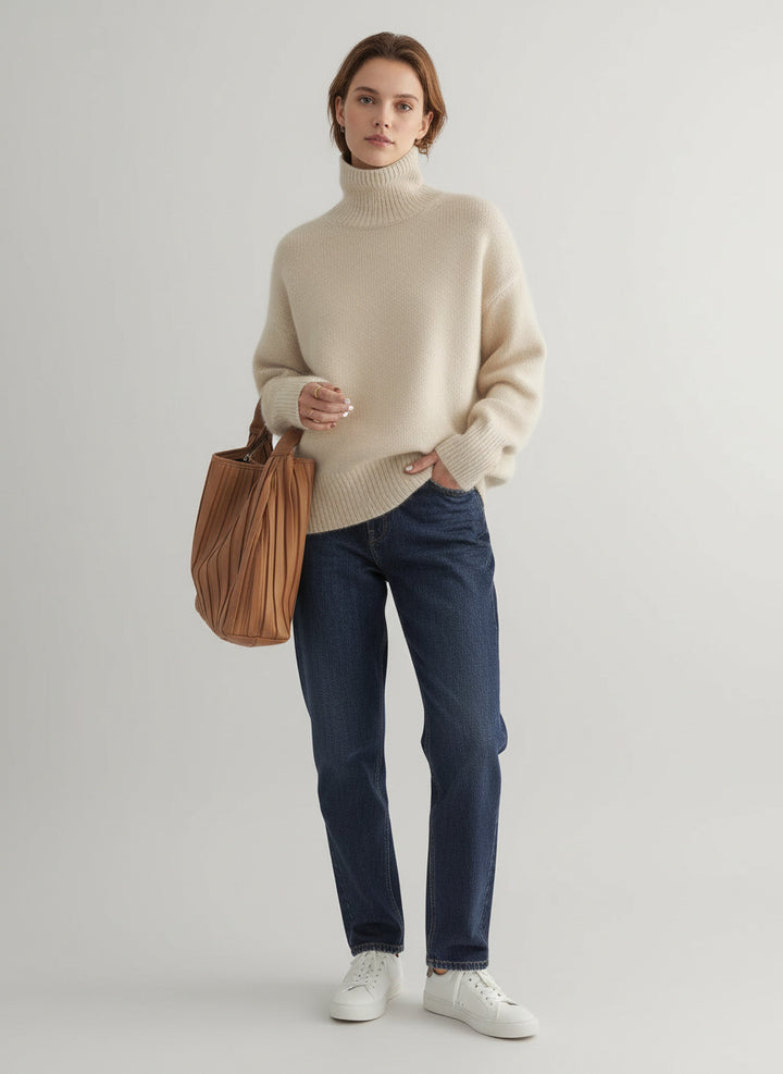 Amelia™ Turtleneck Jumper – Soft, Warm & Timelessly Elegant