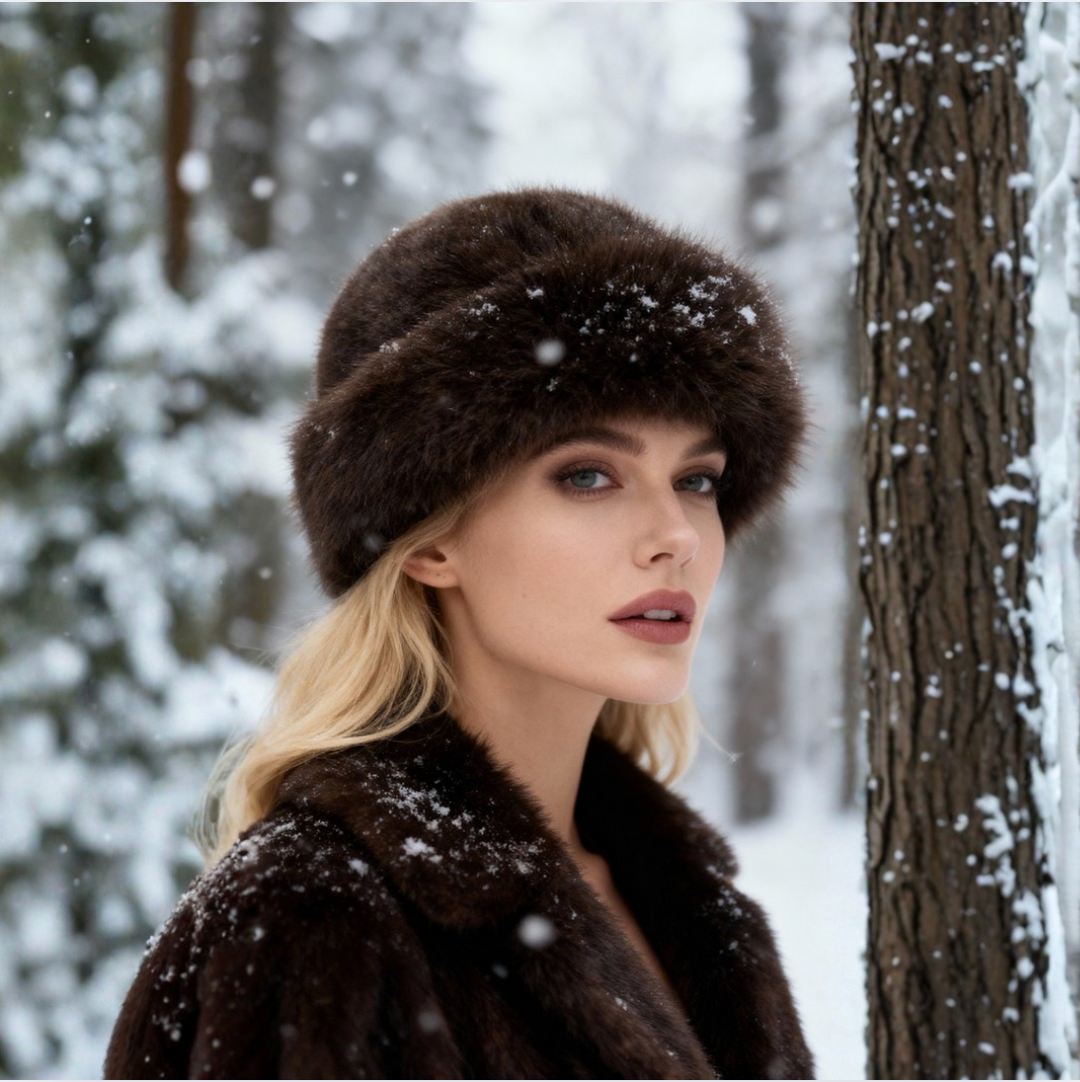 Velora - Fur Hat for Winter Days