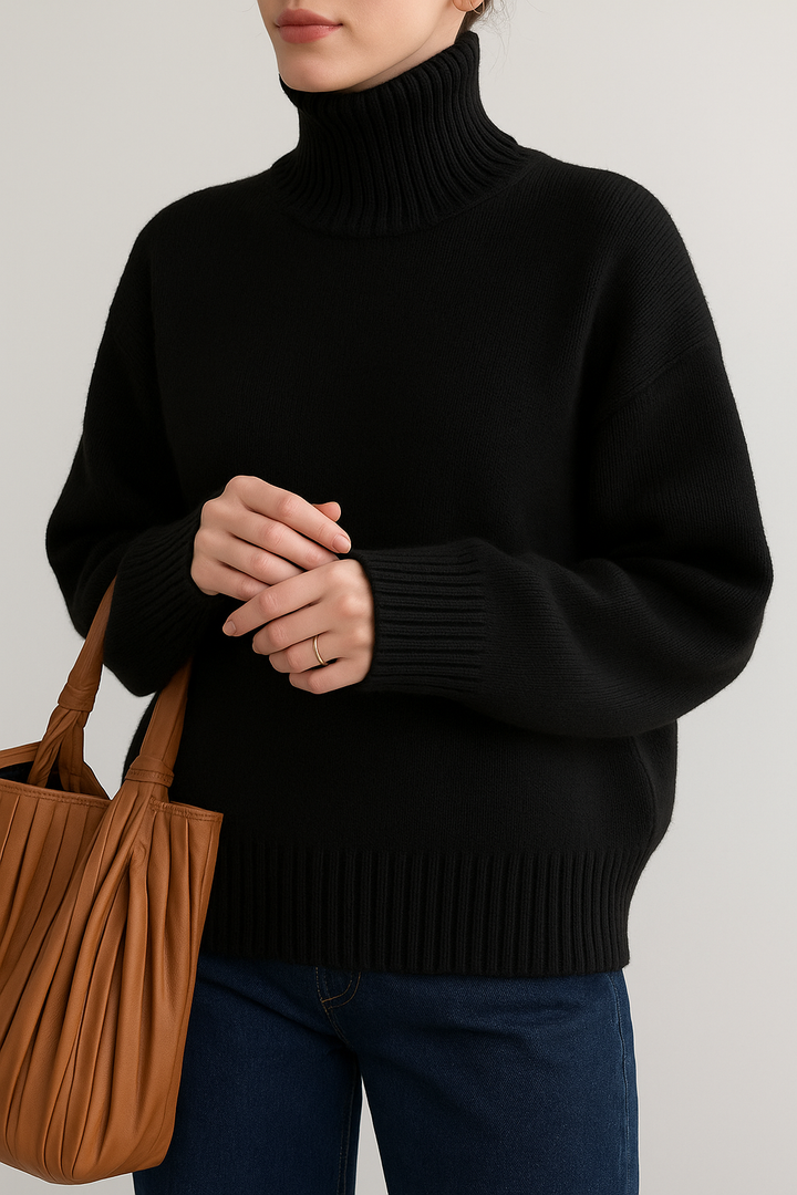Amelia™ Turtleneck Jumper – Soft, Warm & Timelessly Elegant