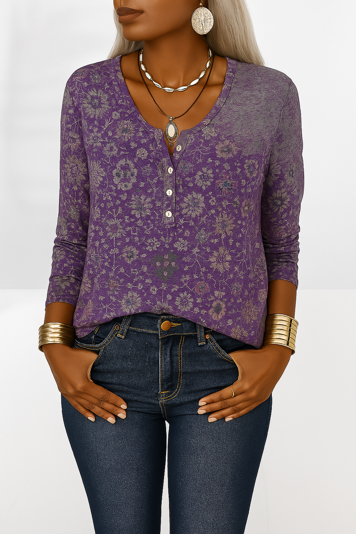 Alina - Elegant Boho Blouse