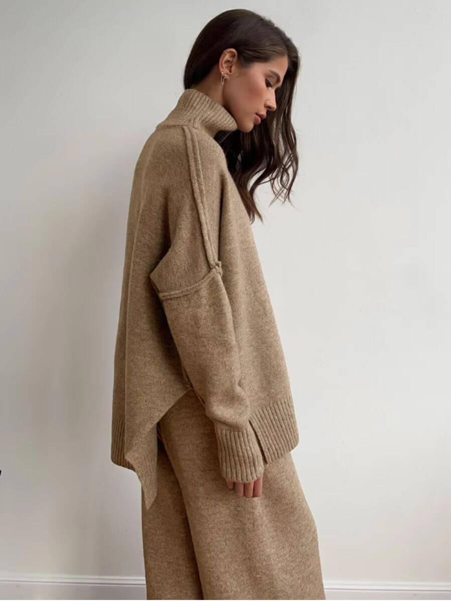 Liora - Turtleneck Knit Set