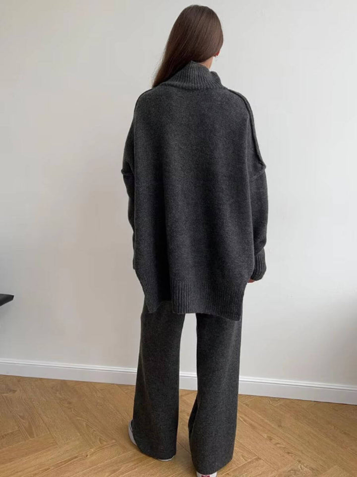 Liora - Turtleneck Knit Set