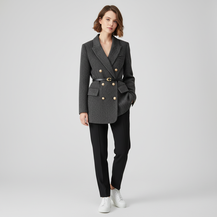 Annabelle | Double-Breasted Tweed