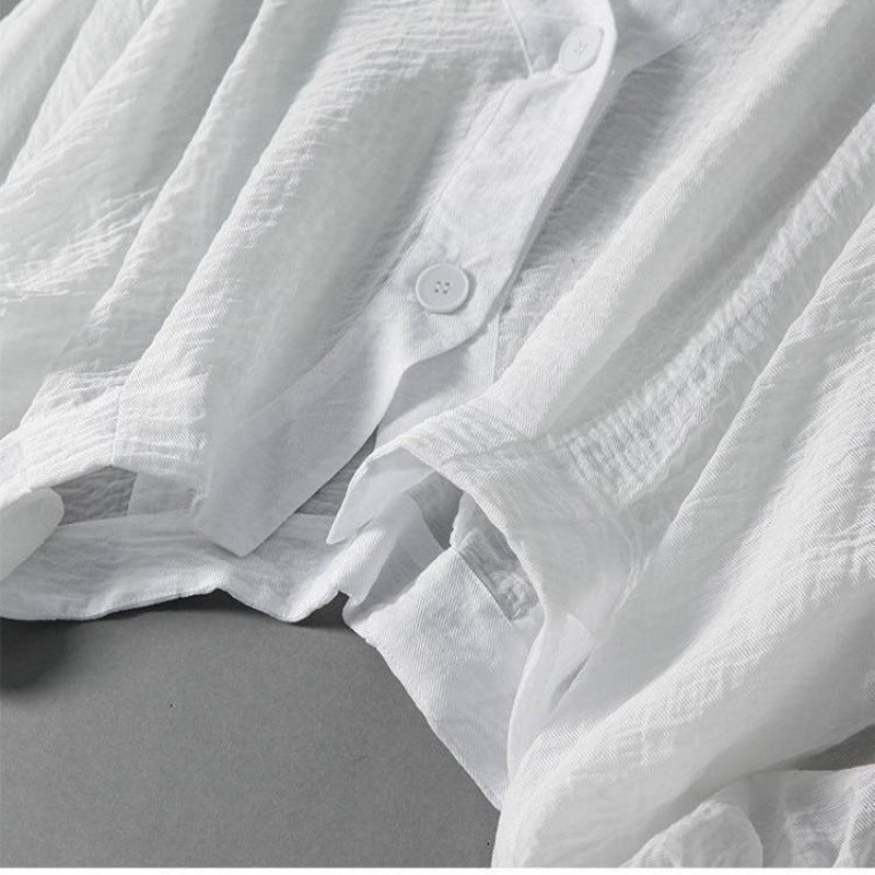 ELLA LINEN BLOUSE