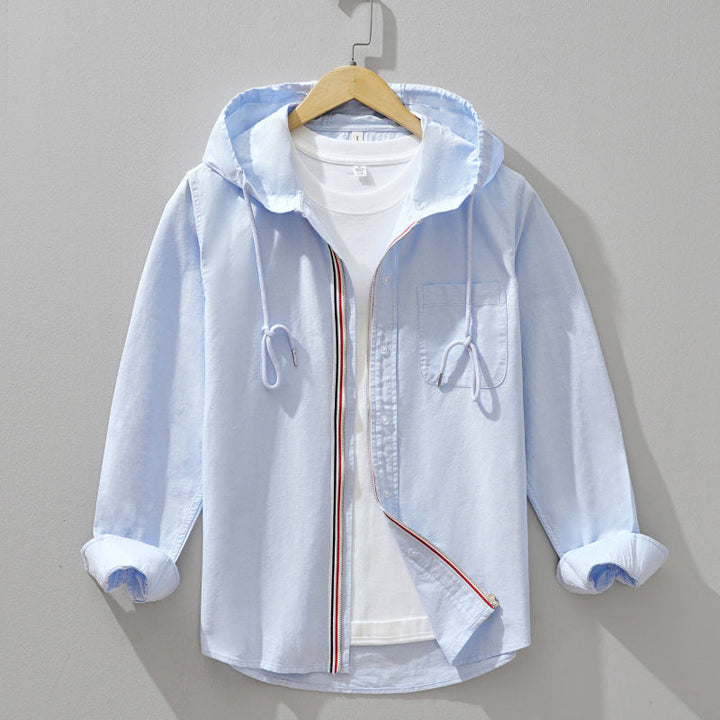CASA LINEN HOODIE