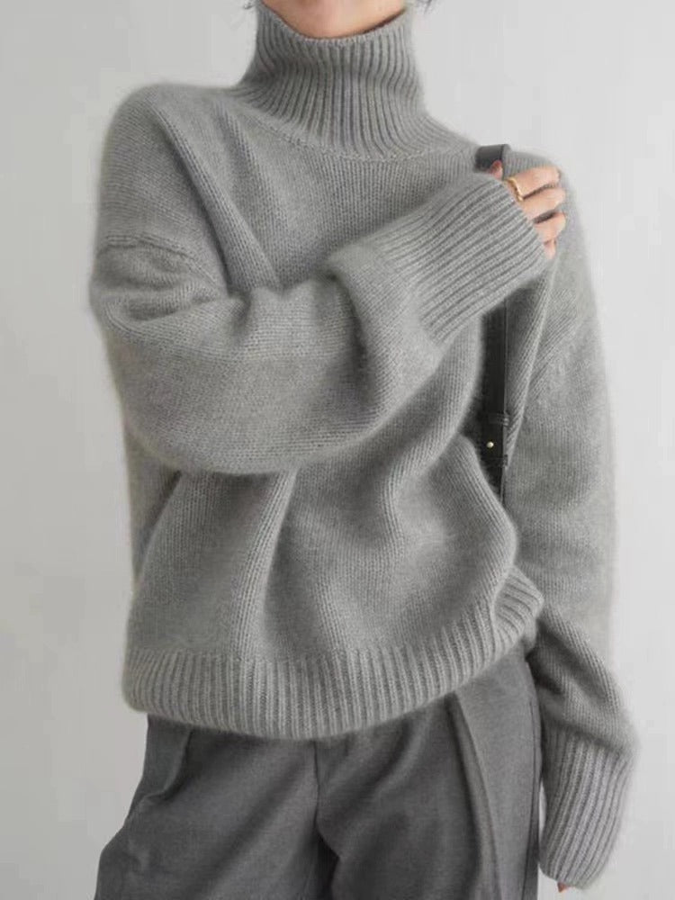Amelia™ Turtleneck Jumper – Soft, Warm & Timelessly Elegant