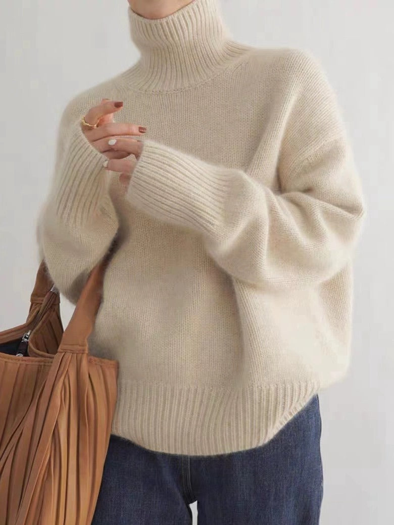 Amelia™ Turtleneck Jumper – Soft, Warm & Timelessly Elegant