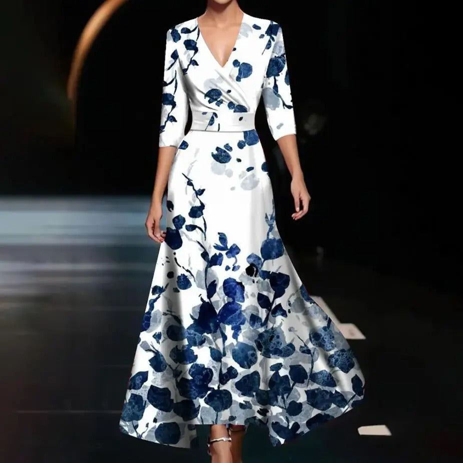 Yssa - Elegant Floral Dress